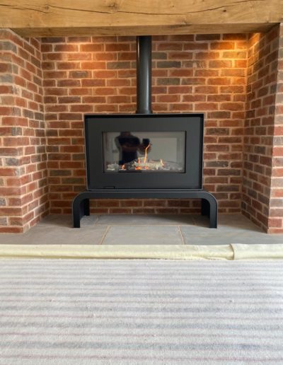 3104 Gazco Studio One FS on a bench