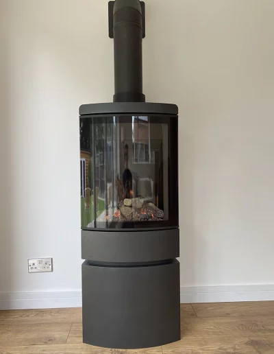 3141 Gazco Loft balance flue gas stove
